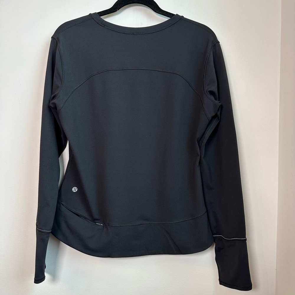 Lululemon Rulu Gathered-Waist Long-Sleeve Running Top - Picture 10 of 11